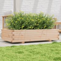 VidaXL Plantenbak 110x60x26,5 cm massief grenenhout