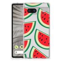 Google Pixel 7A Siliconen Case Watermelons