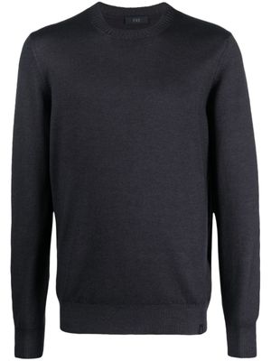 Fay pull à patch logo - Gris