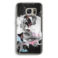 Camouflage de sommeil: Samsung Galaxy S7 Transparant Hoesje Camouflage de sommeil: Samsung Galaxy S7 Transparant Hoesje