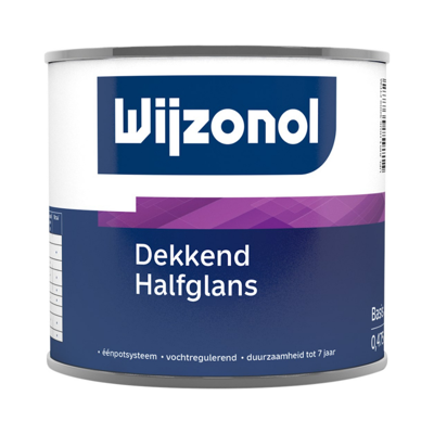 Wijzonol Dekkend Halfglans - 500ml