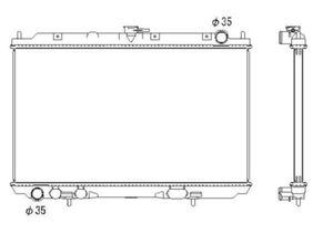 Nrf Radiateur 53438