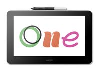 Wacom One 13 grafische tablet Wit 2540 lpi 294 x 166 mm USB - thumbnail