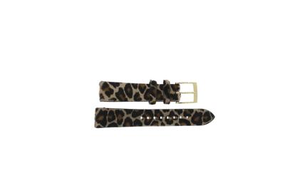 Horlogeband Michael Kors MK2604 Leder Luipaard 18mm