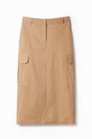 Midi-cargorok - WHITE - L Midi-cargorok - WHITE - L
