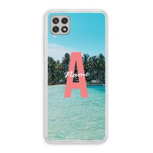 Pacific Dream: Samsung Galaxy A22 4G Transparant Hoesje