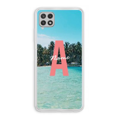 Pacific Dream: Samsung Galaxy A22 4G Transparant Hoesje