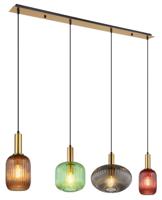 Globo Design hanglamp Normy messing 15469-4H - thumbnail