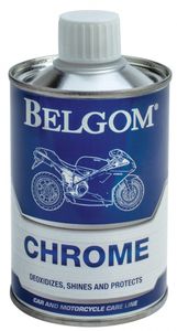 Belgom metaalreiniger 250 ml chroom blauw