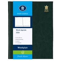 Agenda 2026 ryam weekplan mundior 7d/2p zwart