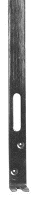 Nemef 1742-879 Achterstaaf | staal verzinkt 20x879mm. - 9174290060
