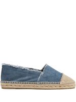 Castañer espadrilles à franges - Bleu