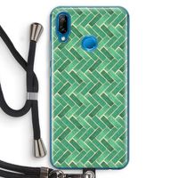 Moroccan tiles 2: Huawei P20 Lite Transparant Hoesje met koord