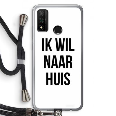 Ik wil naar huis: Huawei P Smart (2020) Transparant Hoesje met koord