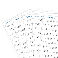 Set Extra Pagina's-A5 - bladmuziek