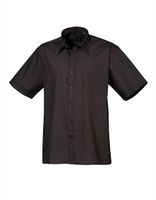 Premier Workwear PW202 Men`S Poplin Short Sleeve Shirt - thumbnail