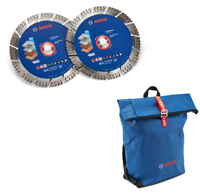 Bosch Accessoires Diamantschijf 230 mm met rugzak - 061599765L