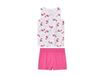 lupilu Korte kinderpyjama (Wit/roze, 110/116)