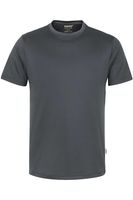HAKRO 287 Regular Fit T-Shirt ronde hals antraciet, Effen - thumbnail