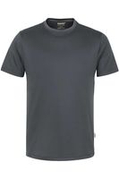 HAKRO 287 Regular Fit T-Shirt ronde hals antraciet, Effen