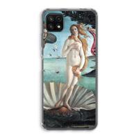 Birth Of Venus: Samsung Galaxy A22 5G Transparant Hoesje - thumbnail