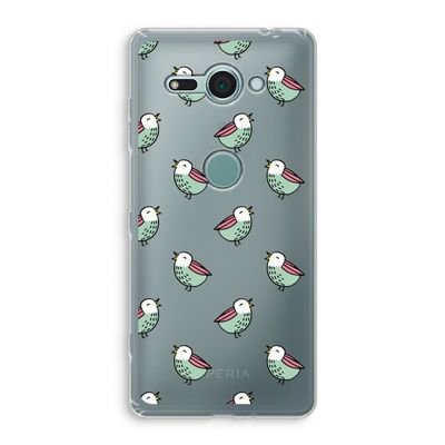 Vogeltjes: Sony Xperia XZ2 Compact Transparant Hoesje