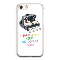 Smile: iPhone 8 Transparant Hoesje
