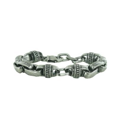 Police PJ22257BSB-02 Roestvrij staal 18 cm Heren armband
