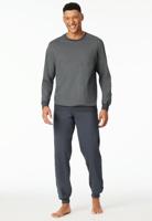 Schiesser Schiesser Heren Pyjama Long darkgrey 181156 58/3XL Schiesser Schiesser Heren Pyjama Long darkgrey 181156 58/3XL