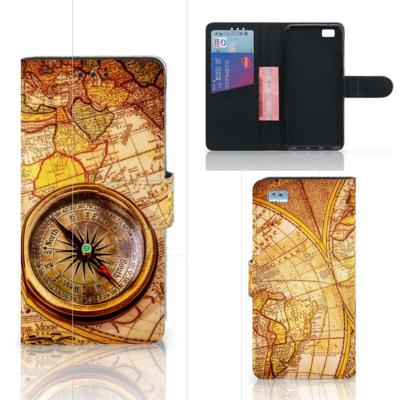 Huawei Ascend P8 Lite | Flip Cover | Kompas