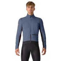 Castelli Alpha Doppio RoS lange mouw fietsjack twilight blue/silver reflex heren