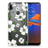 Motorola Moto E6 Plus TPU Case Dogwood Flowers - thumbnail