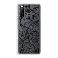 Vexx Black City : Sony Xperia 10 III Transparant Hoesje