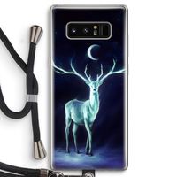 Nightbringer: Samsung Galaxy Note 8 Transparant Hoesje met koord