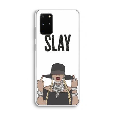 Slay All Day: Samsung Galaxy S20 Plus Transparant Hoesje
