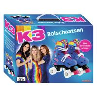 Studio 100 K3 rolschaatsen regenboog, maat 34-37