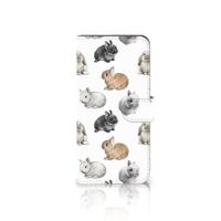 Telefoonhoesje | Met pasjeshouder | voor OnePlus 11 Konijntjes