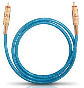 Oehlbach: NF113 DI 300 Digitale Audiokabel RCA 5,0 meter - Blauw