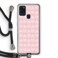 Ass 'n Titties: Samsung Galaxy A21s Transparant Hoesje met koord