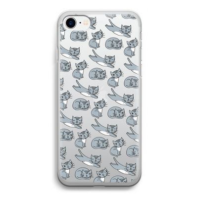 Poezen: iPhone SE 2020 Transparant Hoesje
