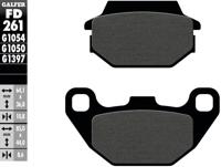 GALFER remblokken "fd261" brake pad fd261 g1054 organic standard