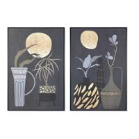 Canvas DKD Home Decor polyestyreen Canvas