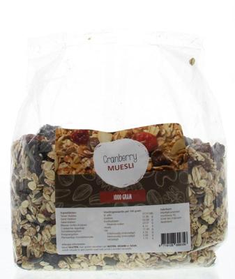Mijnnatuurwinkel Cranberries muesli
