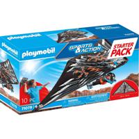 PLAYMOBIL Sports Action Starterpack Deltavlieger 71079 - thumbnail