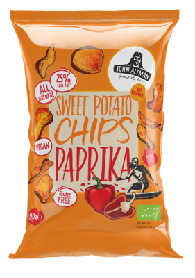 John Altman Sweet Potato Chips Paprika Bio