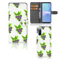 Sony Xperia 10 III | Book Cover | Druiven