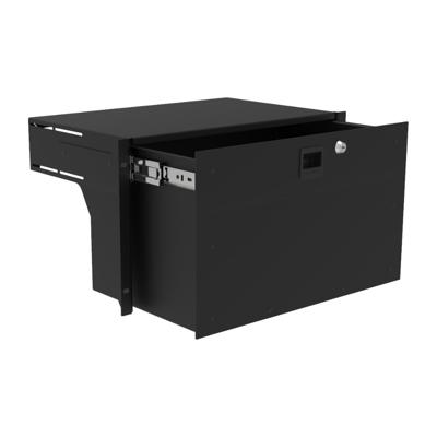 Penn Elcom R2295-10-6UK lichtgewicht racklade met slot 6 HE 285mm