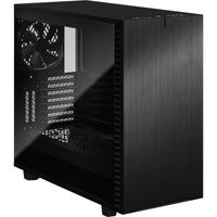Define 7 Dark Tempered Glass Tower behuizing