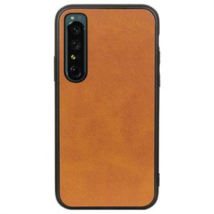 Sony Xperia 1 IV Gecoate Hybride Hoesje - Bruin