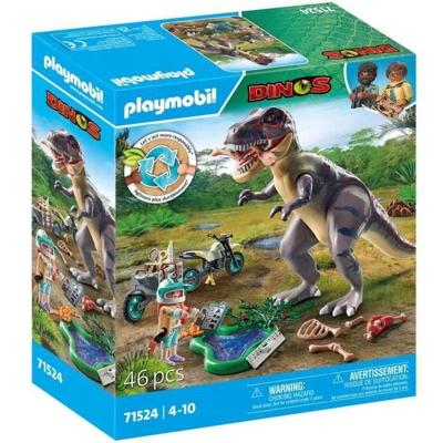 PLAYMOBIL 71524 Ontdekkingsreiziger met motor en tyrannosaurus